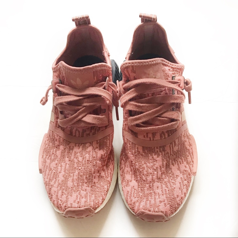 Adidas | Womens NMD R1 in Raw Pink Glitch - Picture 3 of 6